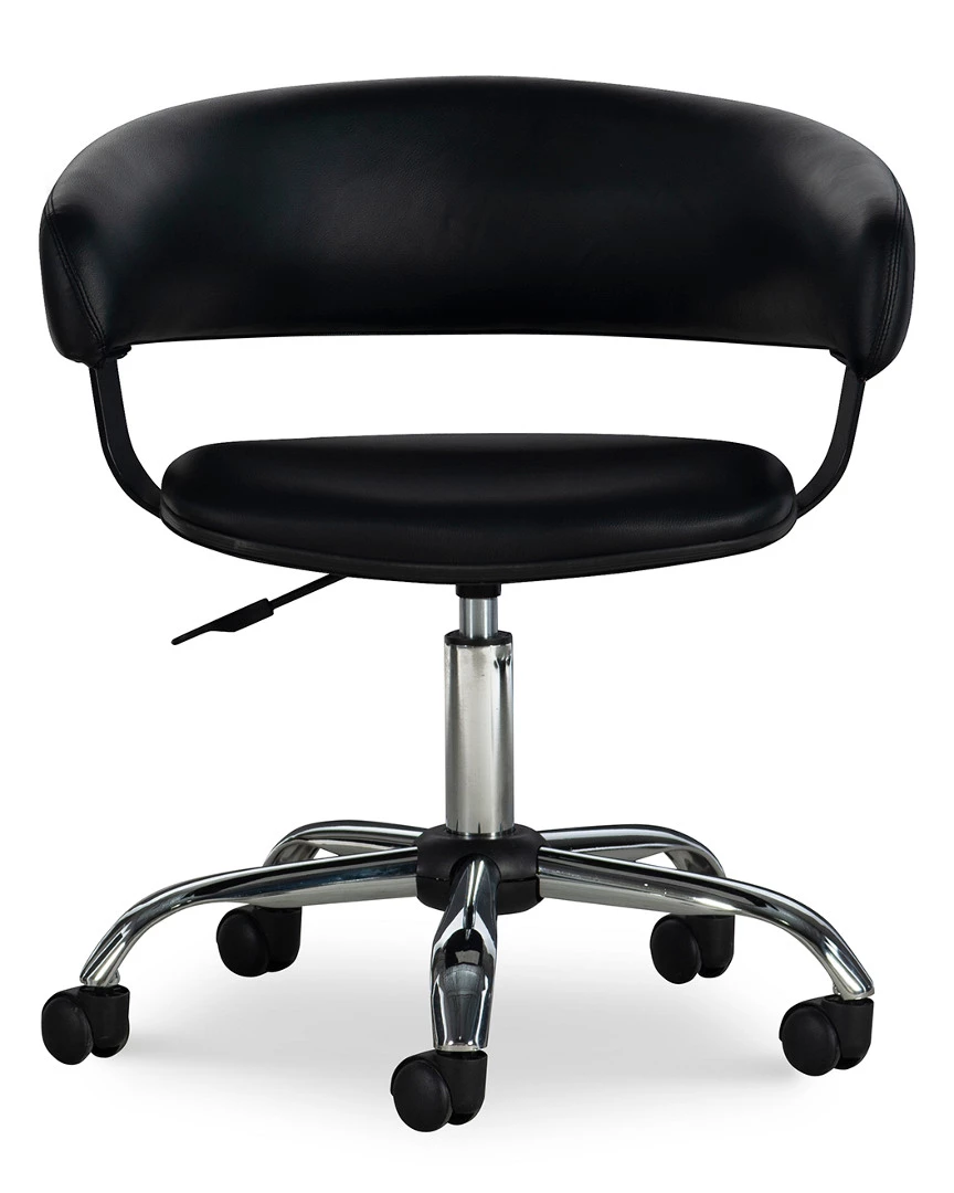 Brand new π Powell Georgiy Gas Lift Desk Chair Black Home Office Chairs π§¨