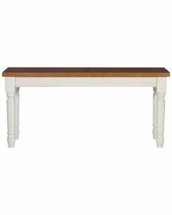 Budget π Powell Willow Brown Bench Home Accent Chairs π₯°