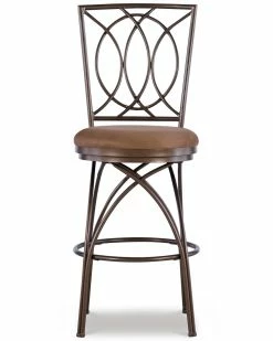 Best Sale π Powell Seth Big And Tall Metal Crossed Legs Bar Stool Home Dining Chairs & Stools π₯