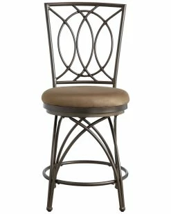 Deals βοΈ Powell Seth Big And Tall Metal Crossed Legs Counter Stool Home Dining Chairs & Stools π