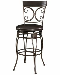 Best deal 🌟 Powell Reed Big And Tall Back To Back Scroll Barstool Home Dining Chairs & Stools 👍