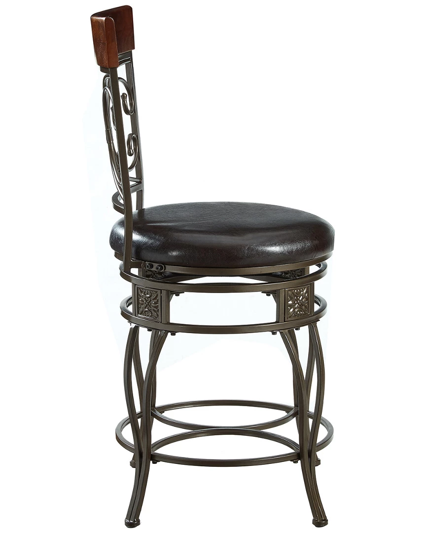 Best reviews of π Powell Reed Big And Tall Back To Back Scroll Counter Stool Home Dining Chairs & Stools β - Image 2