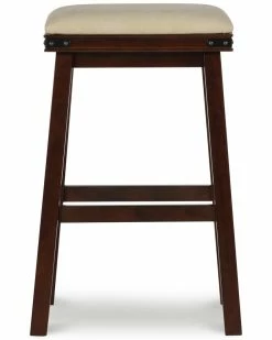 New β€οΈ Powell Carter Brown Barstool Home Dining Chairs & Stools π₯