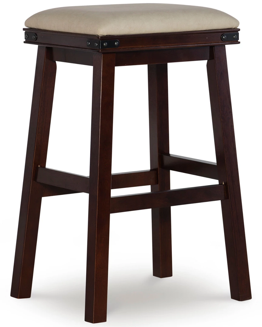 New β€οΈ Powell Carter Brown Barstool Home Dining Chairs & Stools π₯ - Image 2