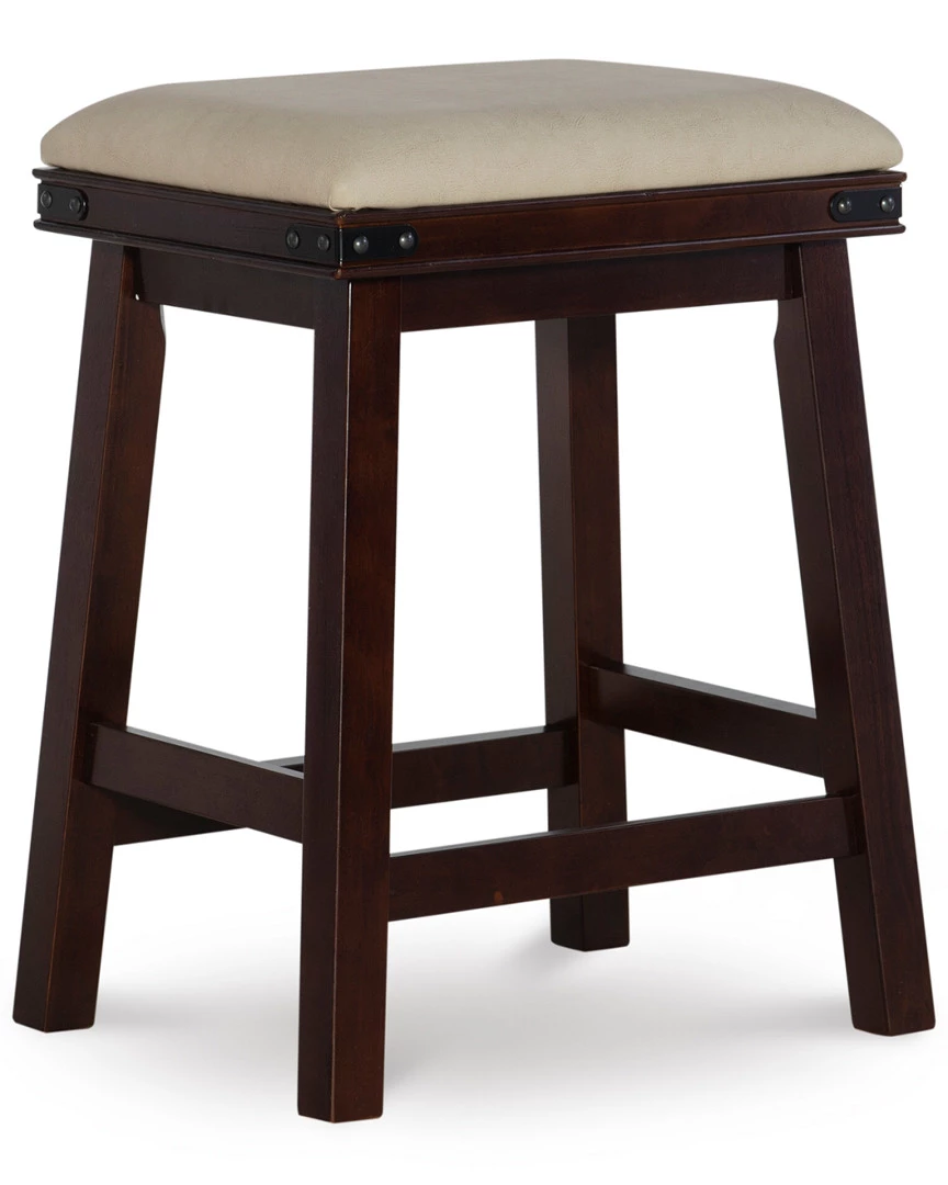 Outlet π Powell Carter Brown Counter Stool Home Dining Chairs & Stools π€© - Image 2