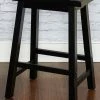 Brand new ⌛ Powell Dean Antique Black With Sand Through Terra Cotta Counter Stool Home Dining Chairs & Stools ⌛