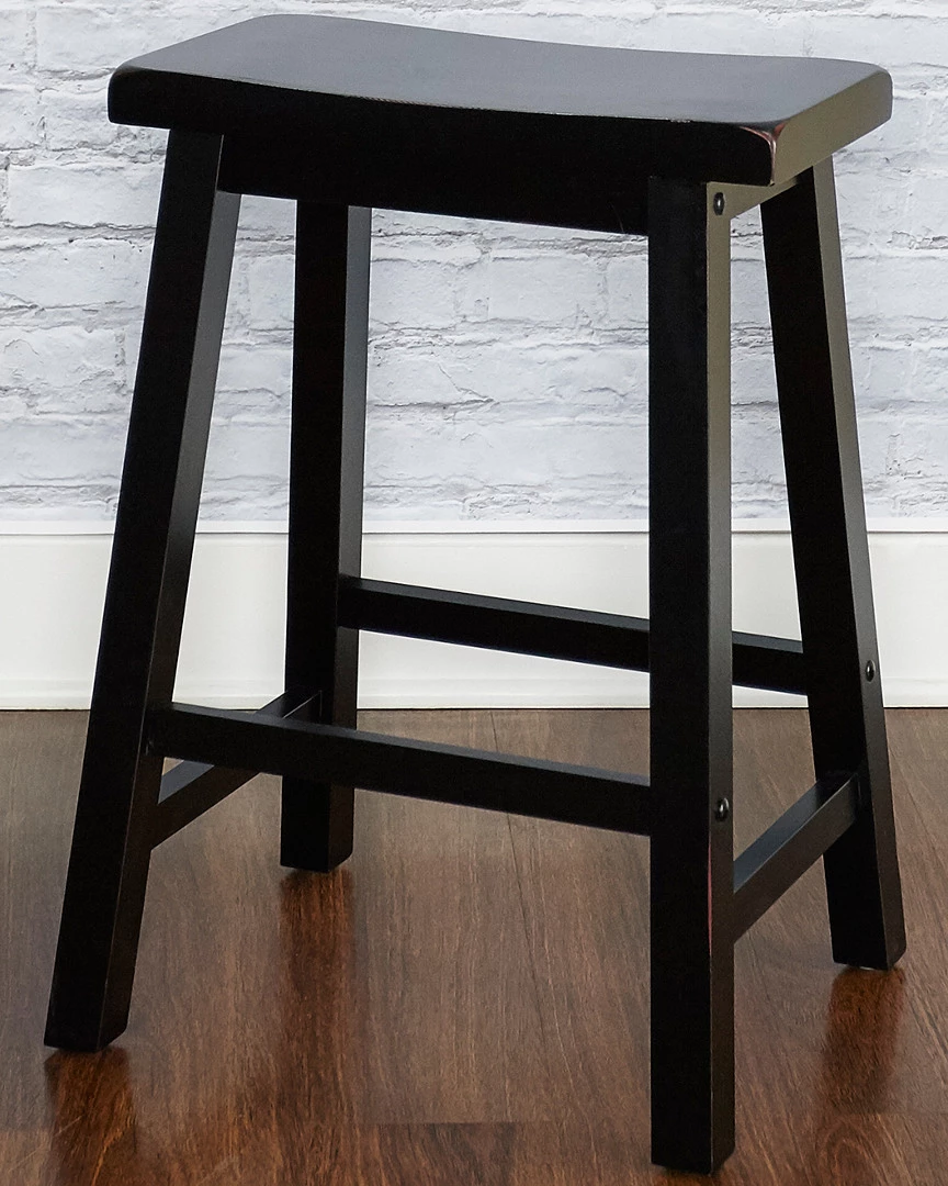 Brand new β Powell Dean Antique Black With Sand Through Terra Cotta Counter Stool Home Dining Chairs & Stools β