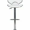 Promo 🧨 Powell Ashford White Adjustable Barstool Home Dining Chairs & Stools 💯