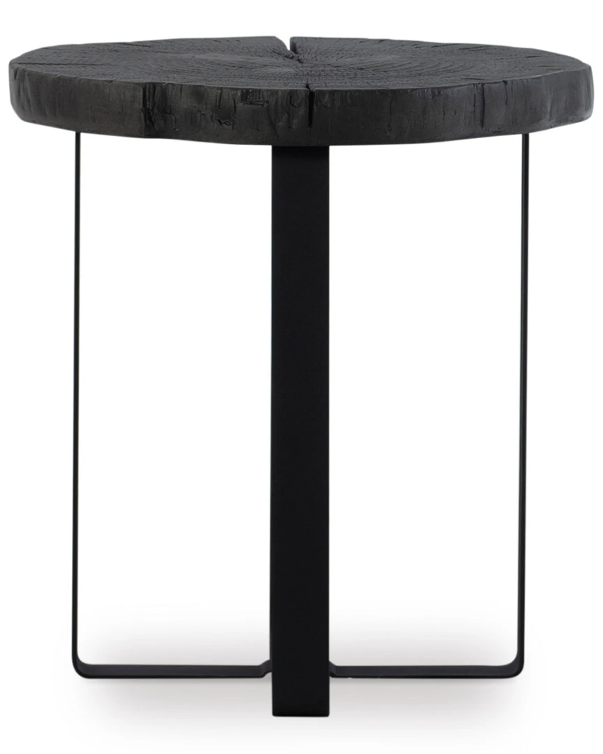 Cheap π Powell Dothan Side Table Grey Home End & Side Tables π - Image 2