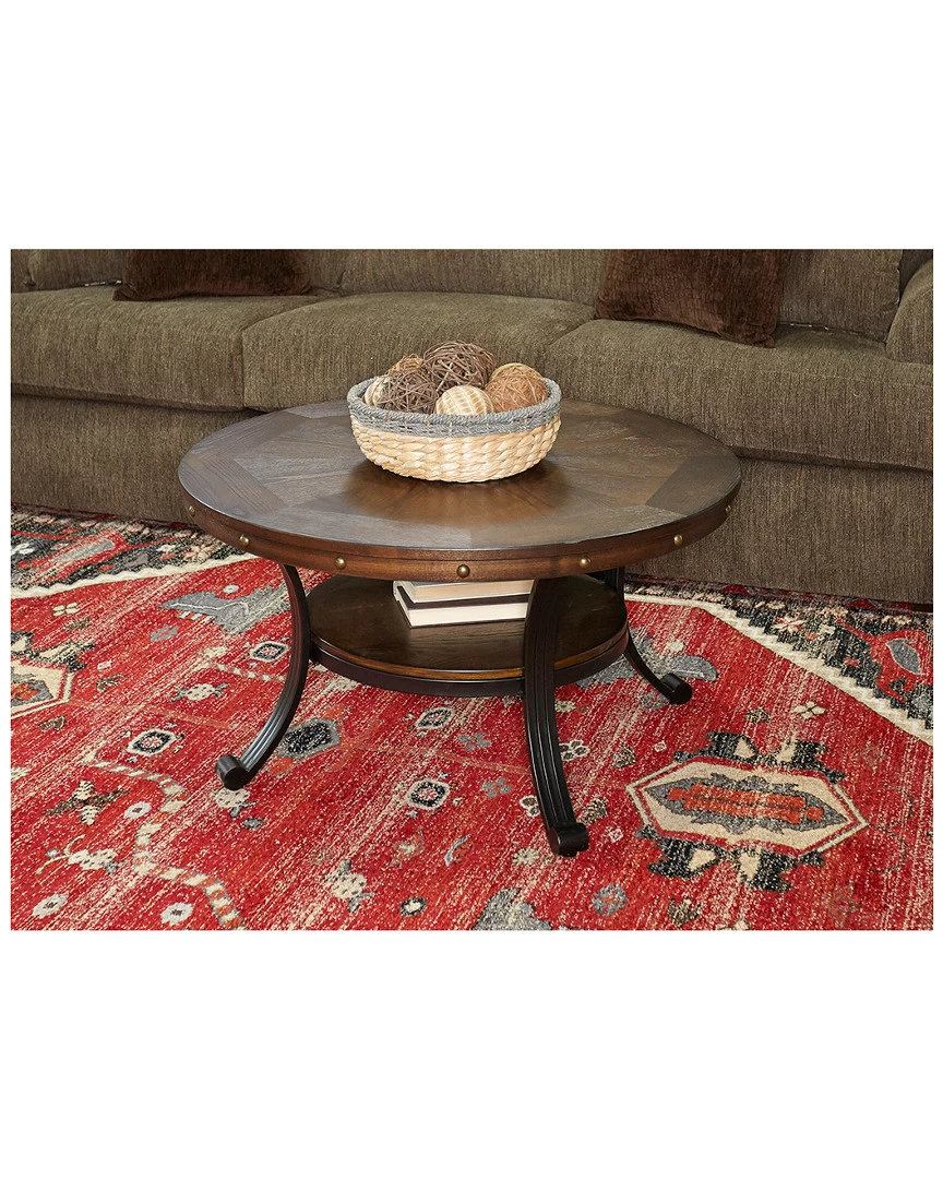 Hot Sale π Powell Wyatt Cocktail Table Home Coffee Tables π - Image 3