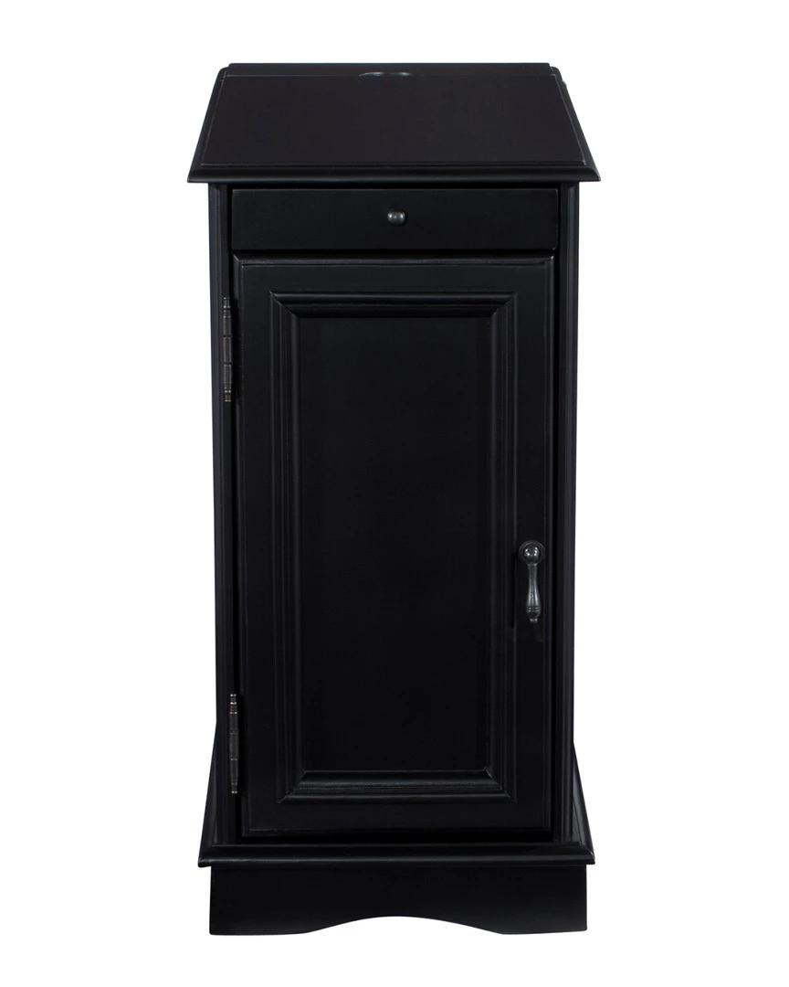 Budget 𧨠Powell Vance Black Accent Table Home End & Side Tables β