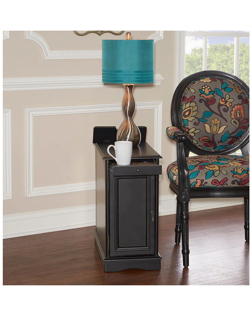 Budget 𧨠Powell Vance Black Accent Table Home End & Side Tables β - Image 2