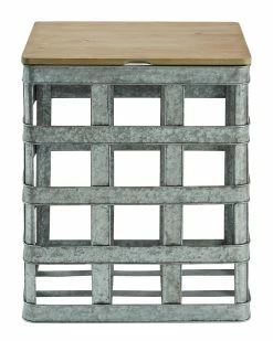 Top 10 𧨠Powell Camila Galvanized Side Table Home End & Side Tables π₯°