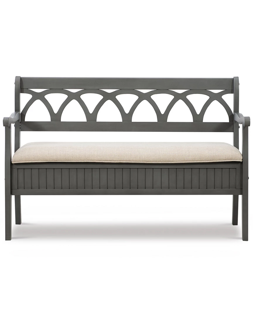 Best Sale π Powell Elliana Storage Bench Home Accent Chairs π