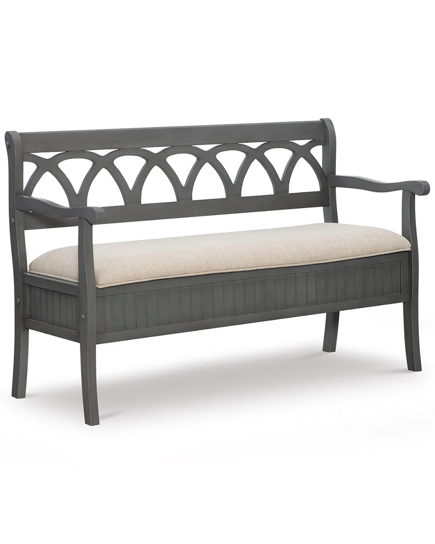 Best Sale π Powell Elliana Storage Bench Home Accent Chairs π - Image 2