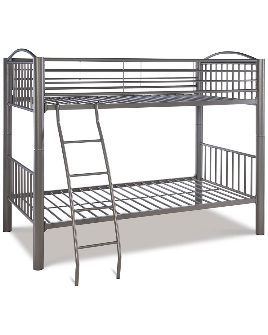 Best Pirce β Powell Giada Twin Over Twin Bunk Bed Home Beds & Headboards π - Image 2